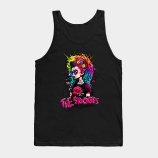 Punk Girl - The Stooges Vintage Tank Top